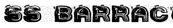 SS Barracuda St font preview